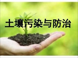 土壤污染与防治