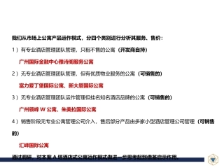 酒店式公寓运作模式建议1111