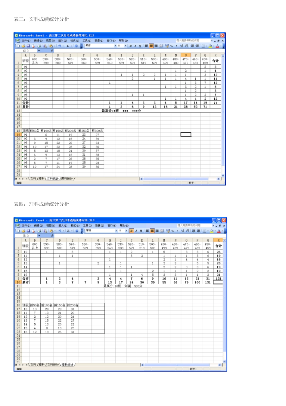 自己动手制作excel成绩分析表(一劳永逸)转_第2页