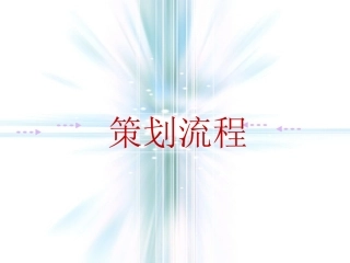 房地产项目全案策划