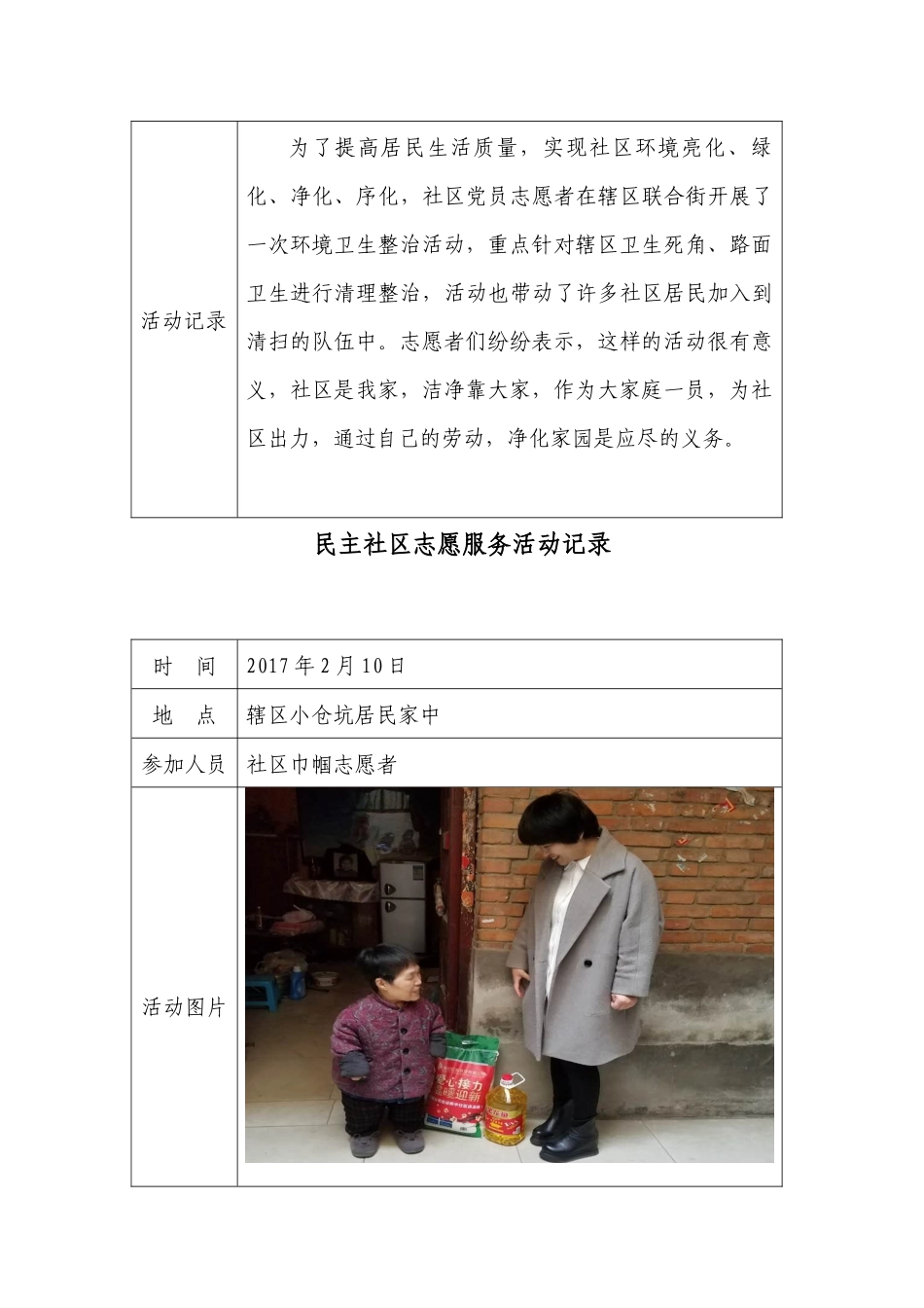 志愿服务活动记录_第2页