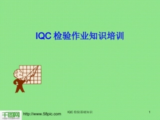 来料品质检验(IQC)知识培训PPT模板