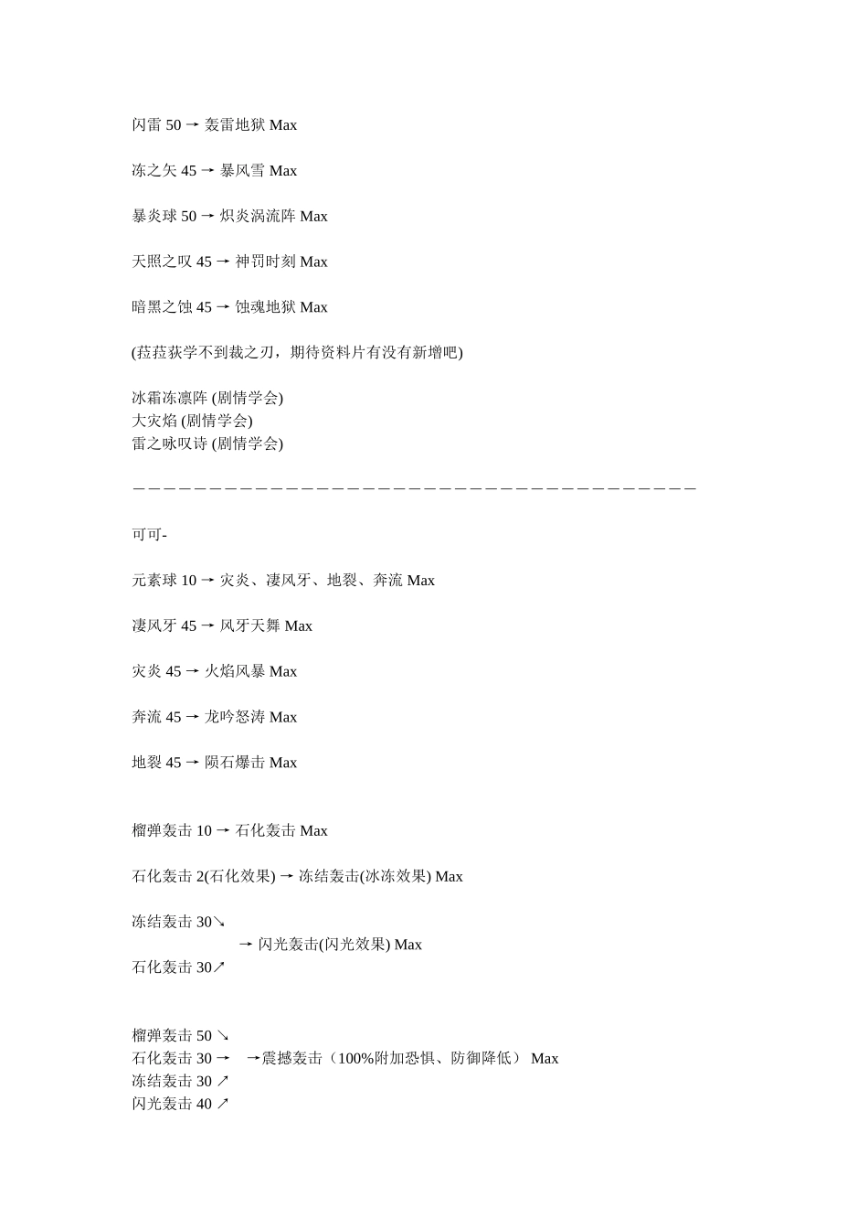 风色幻想6超完美攻略(附各人物技能树) (2)_第2页