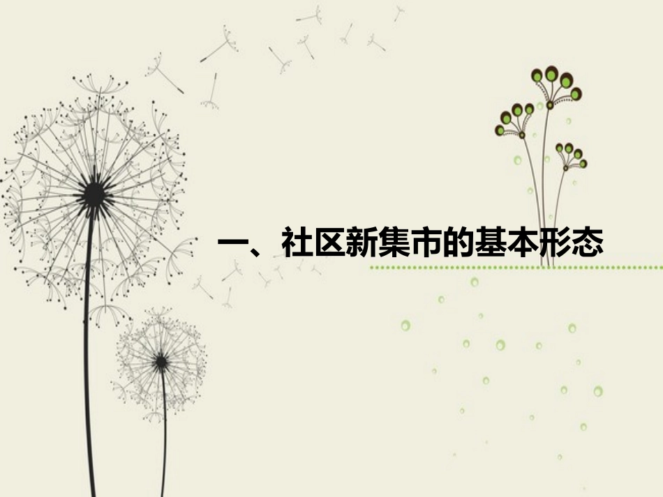 社区新集市可行性方案_第2页