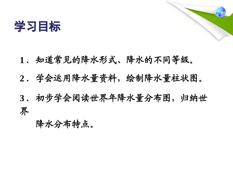 降水的变化与分布课件_第2页