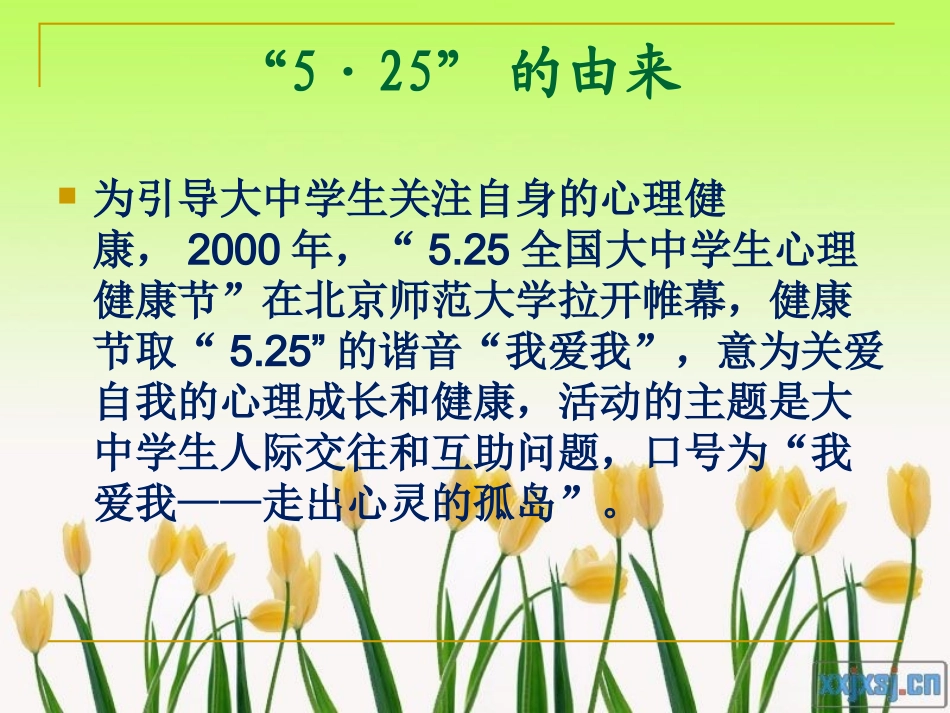 班会：525“我爱我”心理健康日_第2页
