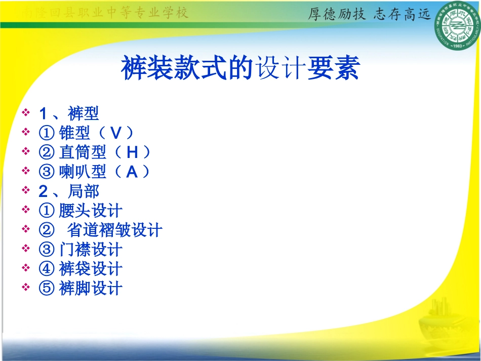 裤装款式的设计_第3页