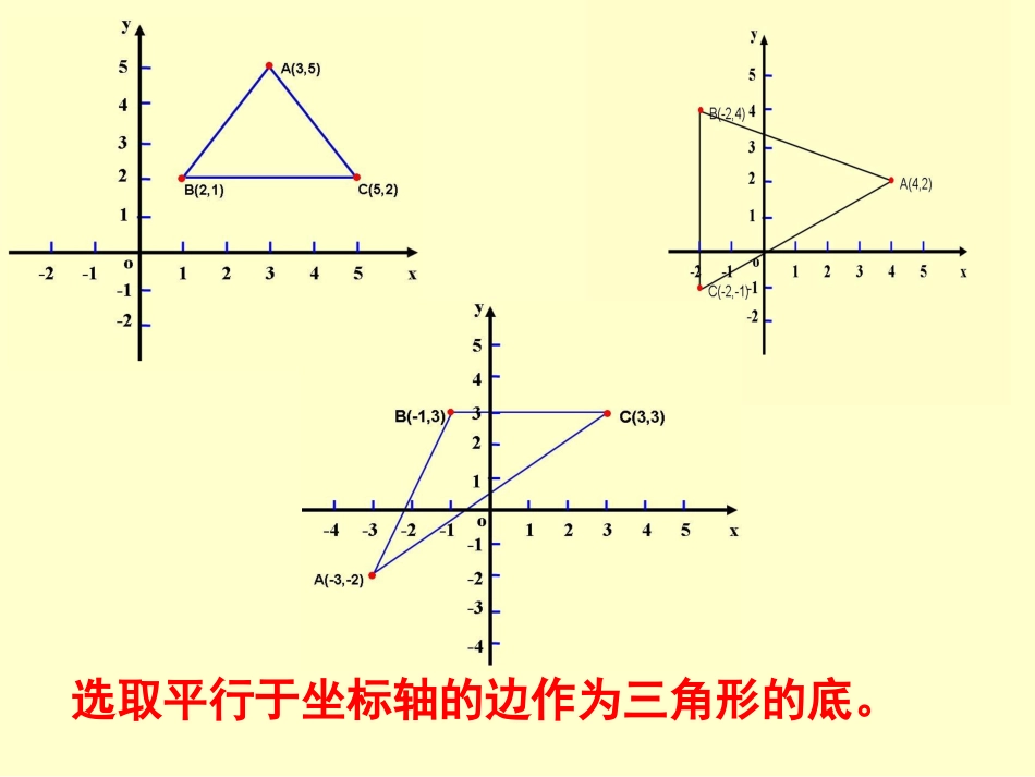 在平面直角坐标系中求几何图形的面积_第3页