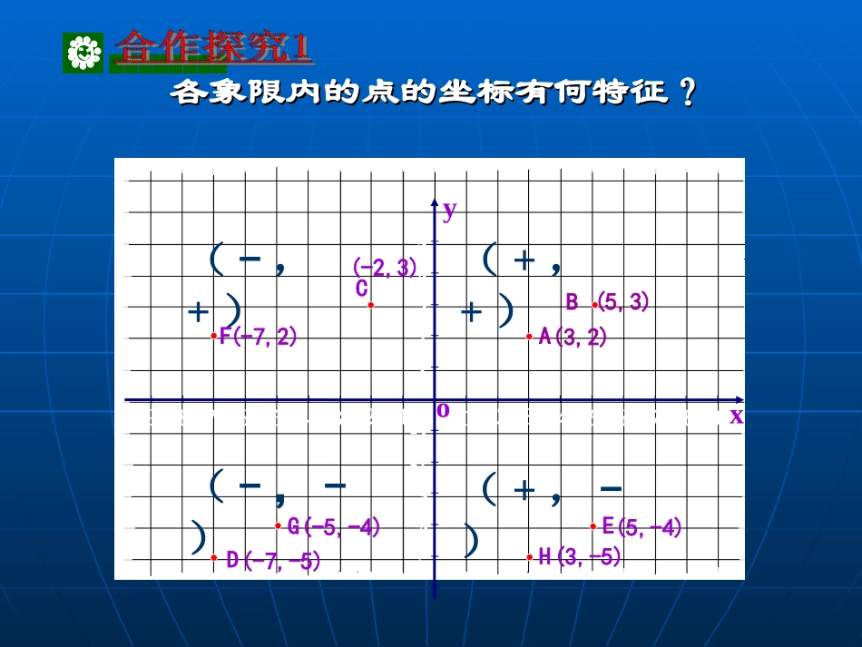 新北师大版_2.2平面直角坐标系(第2课时)_第3页
