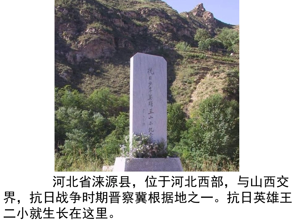 苏教版二下语文《歌唱二小放牛郎》_第3页