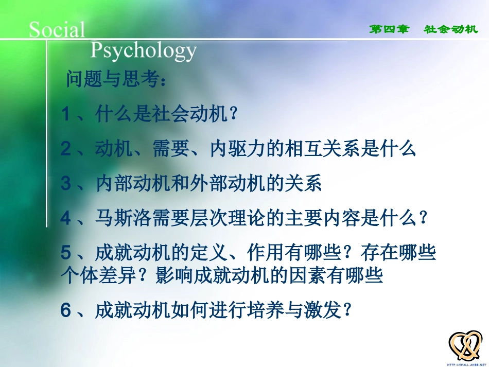 社会心理学：第四章：社会动机_第2页
