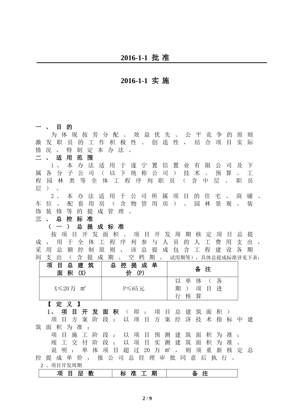 工程提成管理办法_第2页