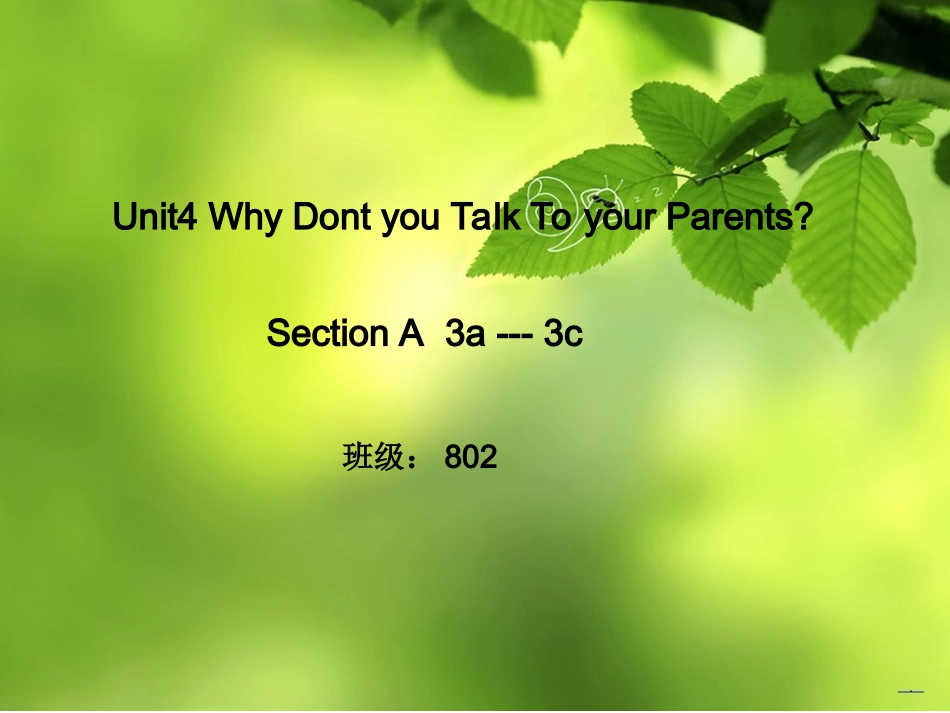 八年级英语第四单元sectionA课件PPT_第2页