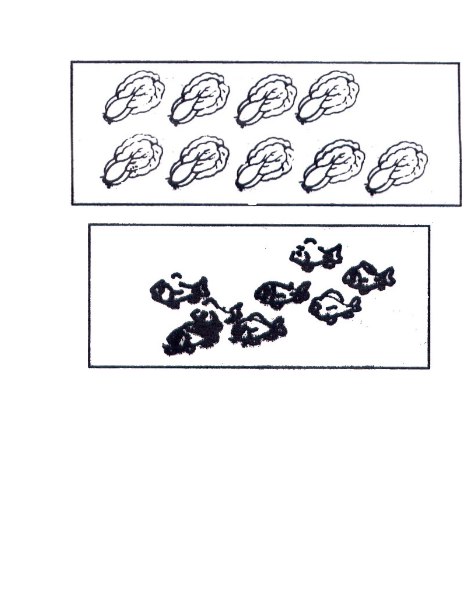 小学一年级数学上册九月月考试卷_第3页