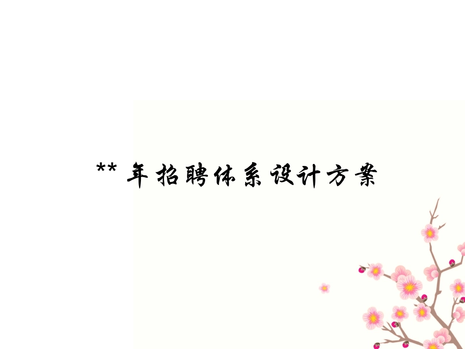 招聘体系设计方案.ppt_第1页