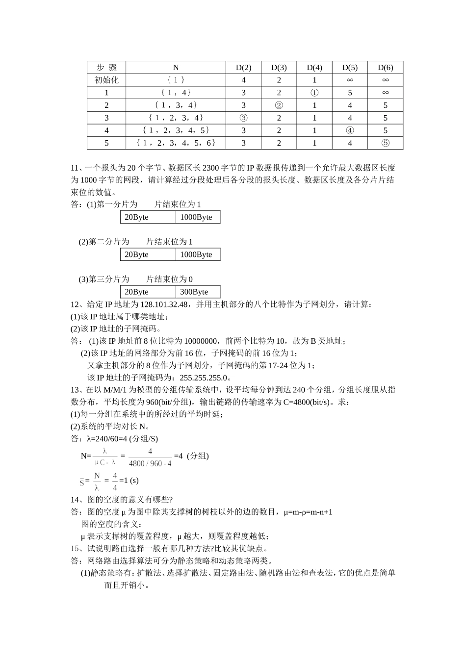 计算机通信网作业_第3页