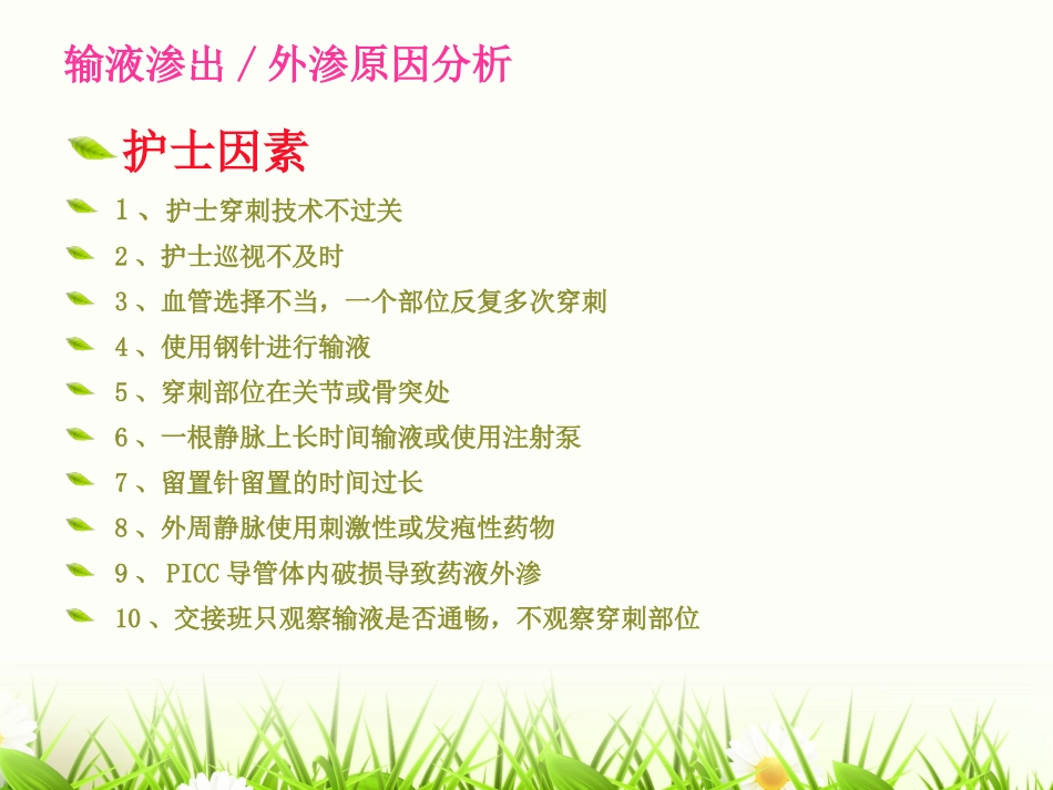 药物外渗的预防和处理_第3页