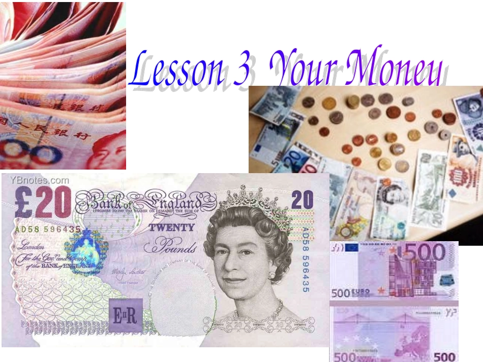 北师大版必修四Unit10Lesson3Yourmoney课件1_第1页