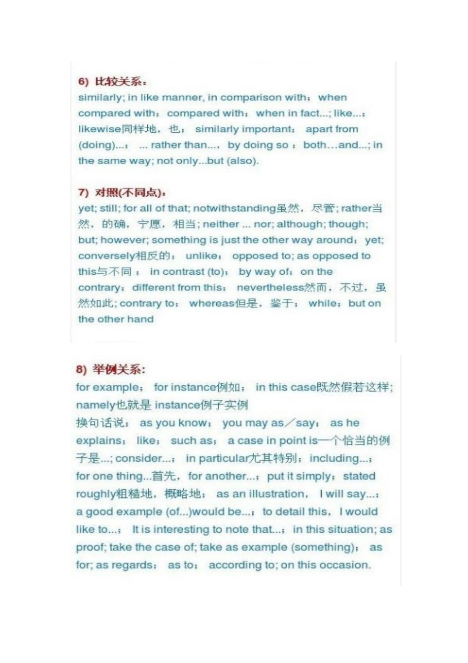 英语连接词总结_第3页