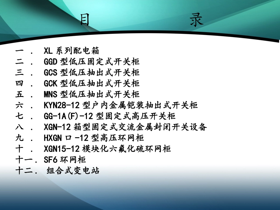 高低压成套电气设备知识培训_第2页
