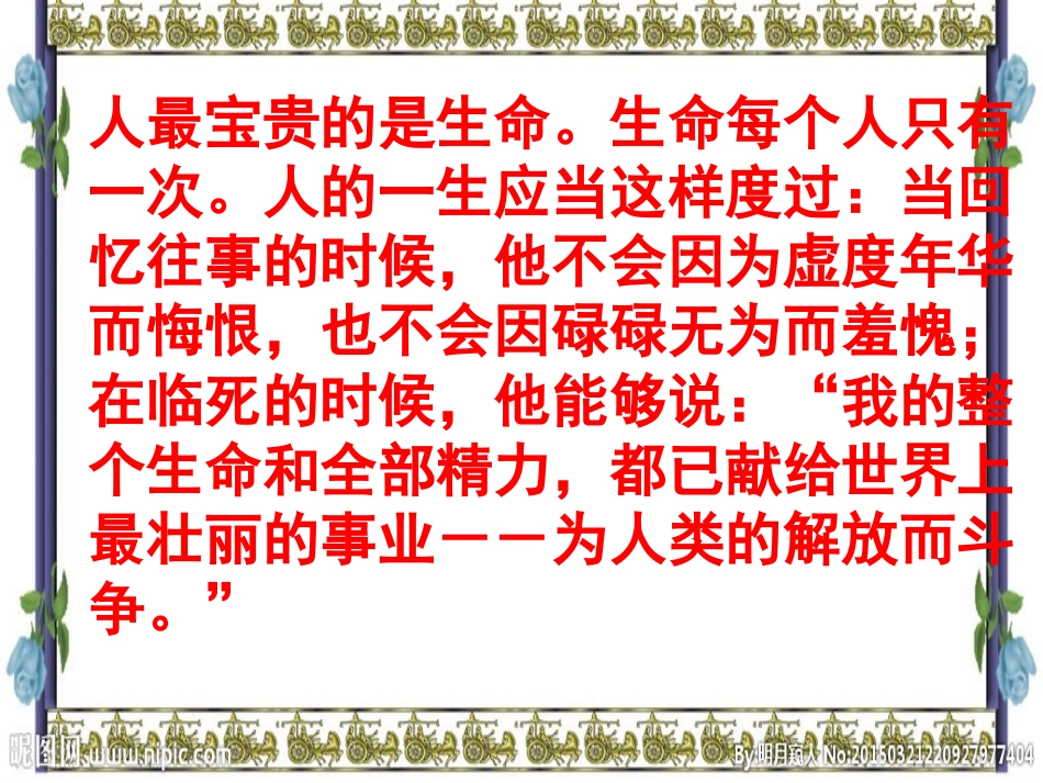 钢铁是怎样炼成的ppt_第1页