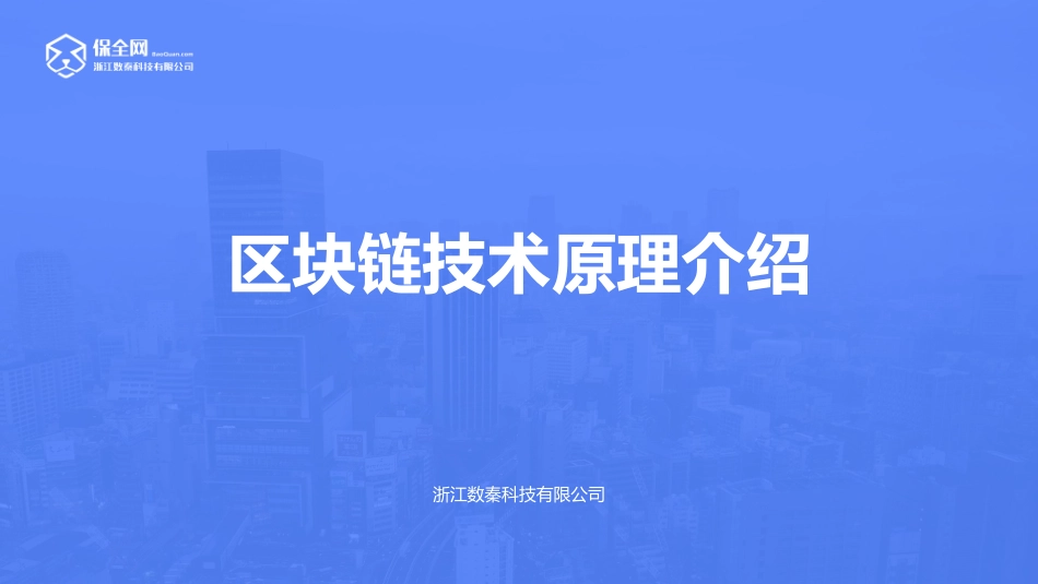 区块链技术原理介绍_第1页