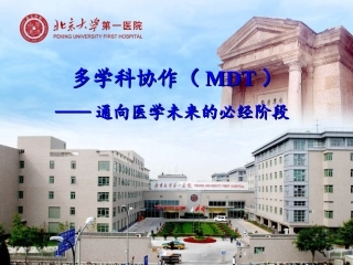 多学科协作(MDT)