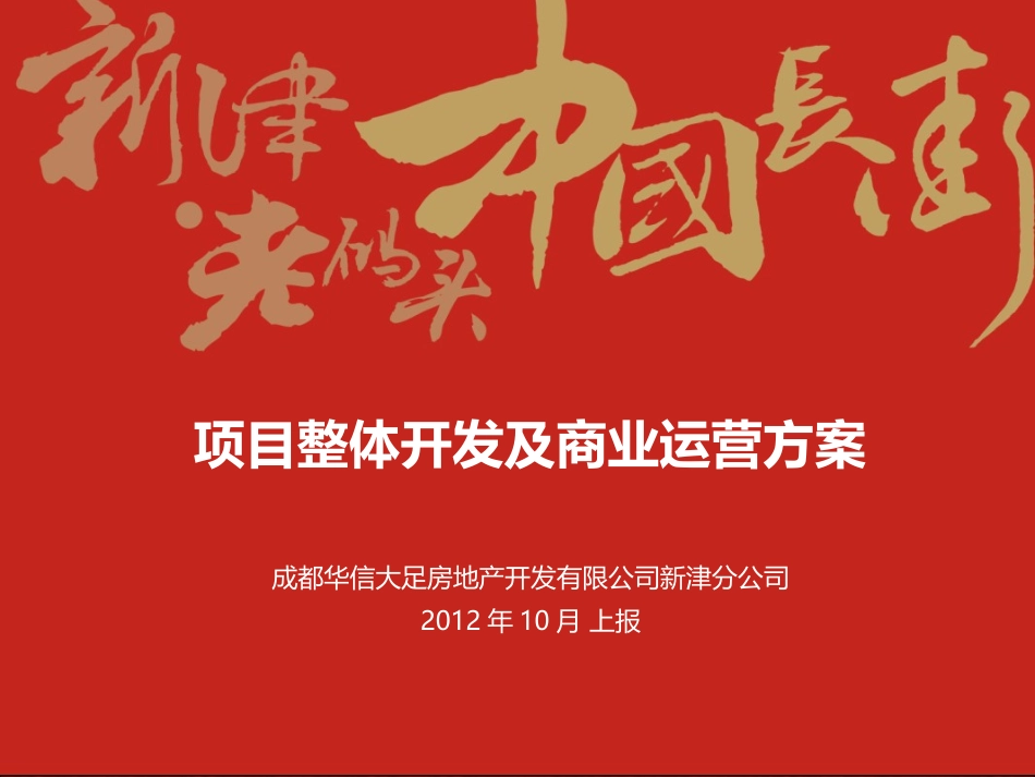 中国长街营销推广方案_第1页