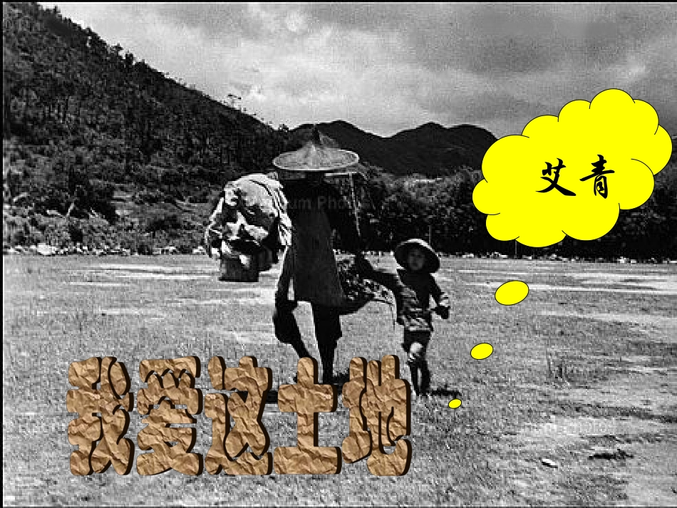 我爱这土地优秀课件2014_第2页