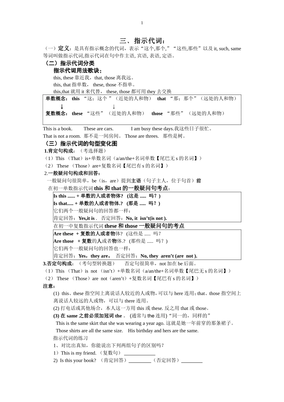 指示代词语法_第1页