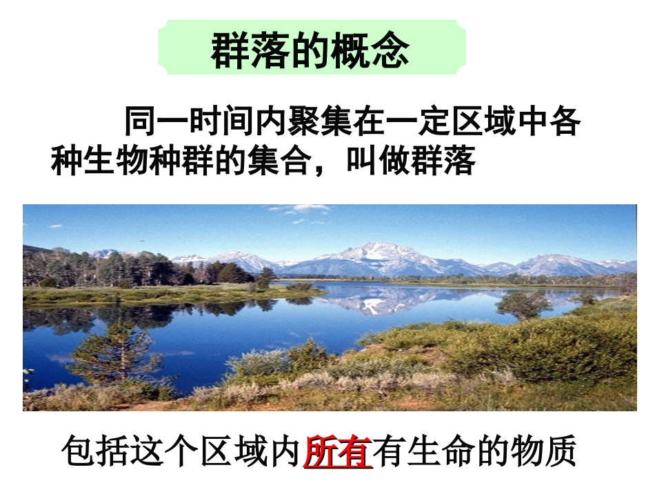 群落的结构(优秀课件)_第3页