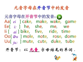剑桥少儿英语一级上Unit2