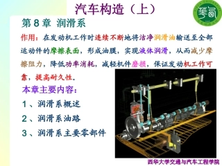 汽车发动机构造-8章(2011版24学时)