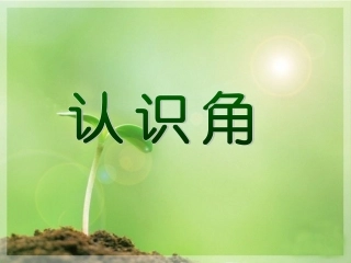 认识角说课PPT