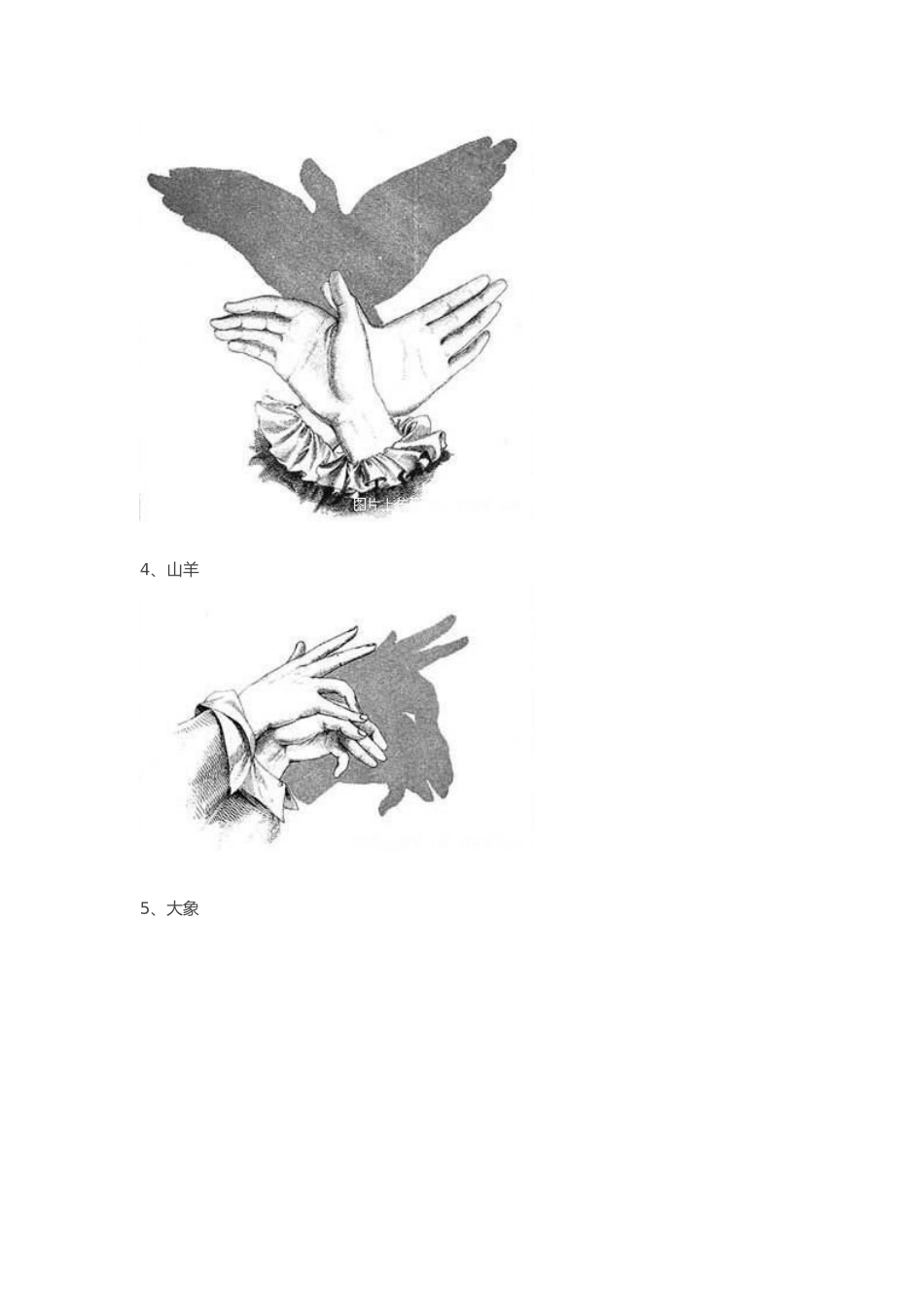 手影全集（很难找哦可以教孩子了）_第2页