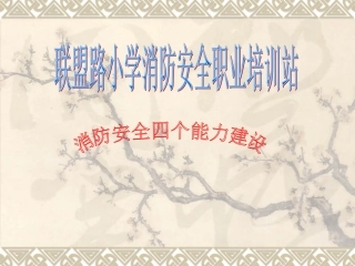 检查消除火灾隐患的能力课件