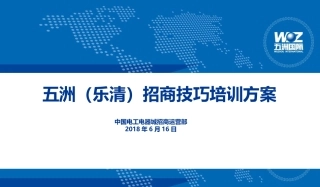 招商技巧培训文件