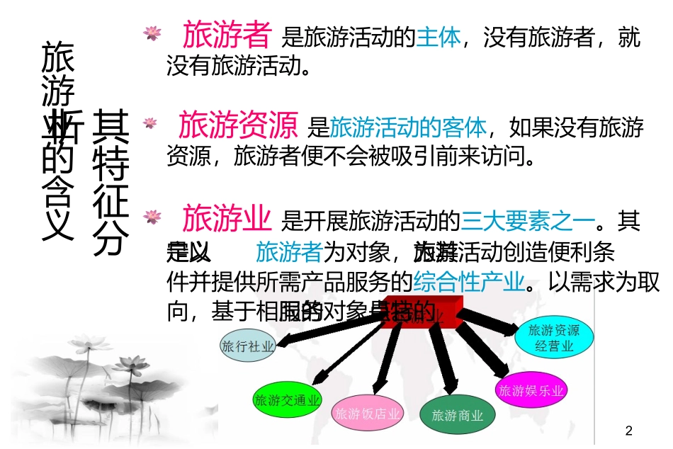 旅游业构成与分析_第2页
