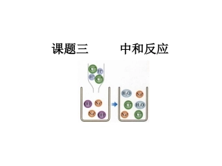 中和反应课件