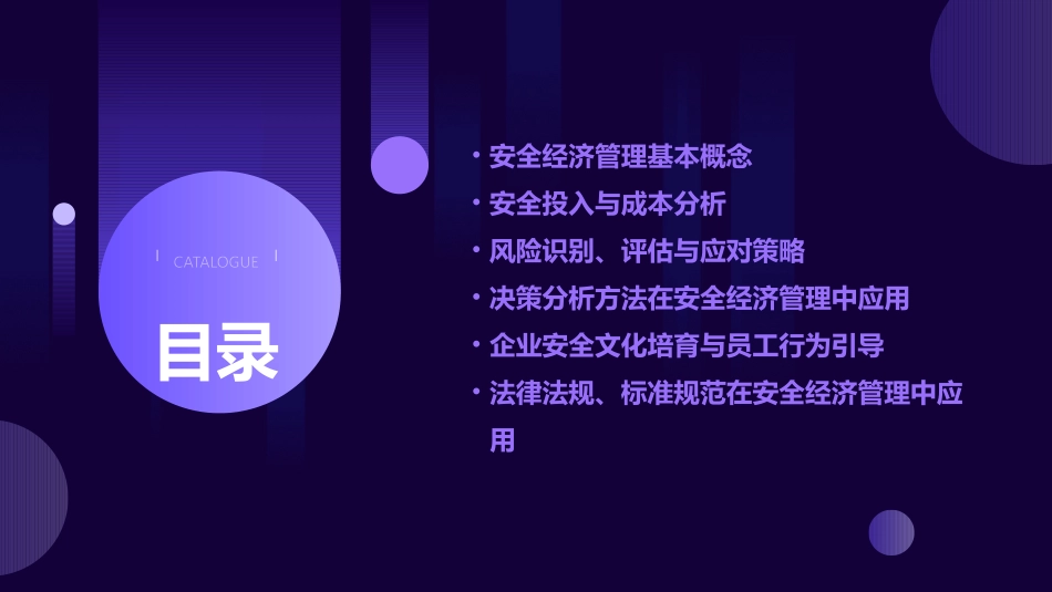 安全经济管理与决策概述课件_第2页