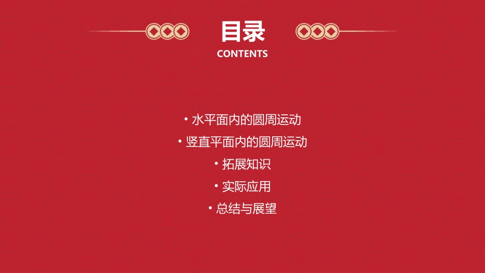水平与竖直平面内的圆周运动之拓展课件_第2页