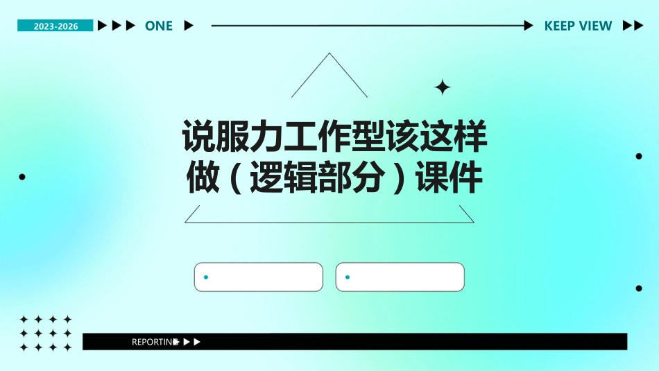 说服力工作型该这样做(逻辑部分)课件_第1页