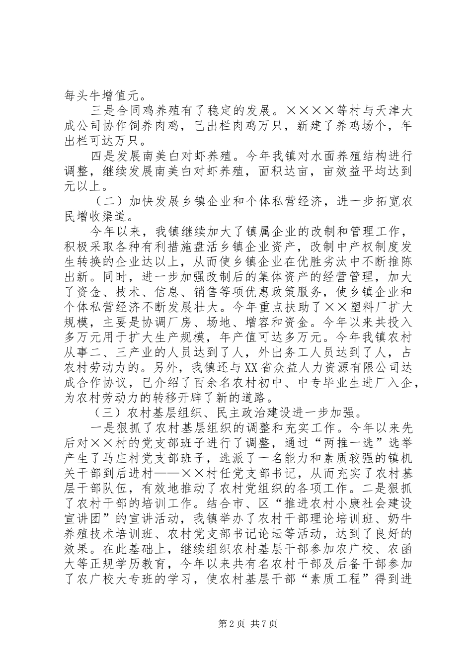 政府年工作总结及年工作计划 _第2页