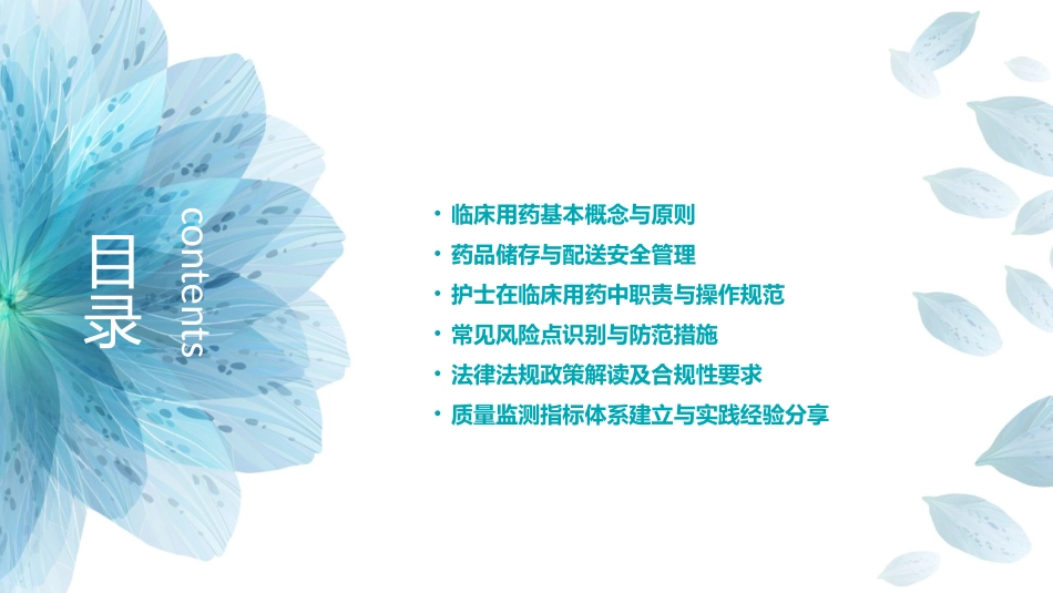 临床用药安全管理培训护理课件_第2页
