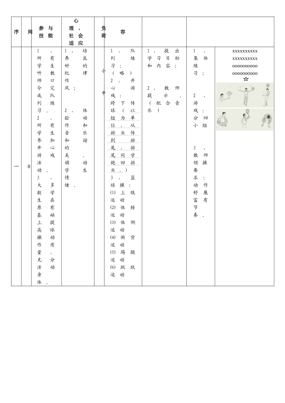 佛山市惠景中学《体育与健康》教学设计_第3页