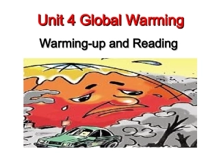 选修六_U4_Global_Warming_Reading_I