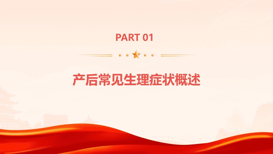 产妇产后常见的生理症状护理课件_第3页