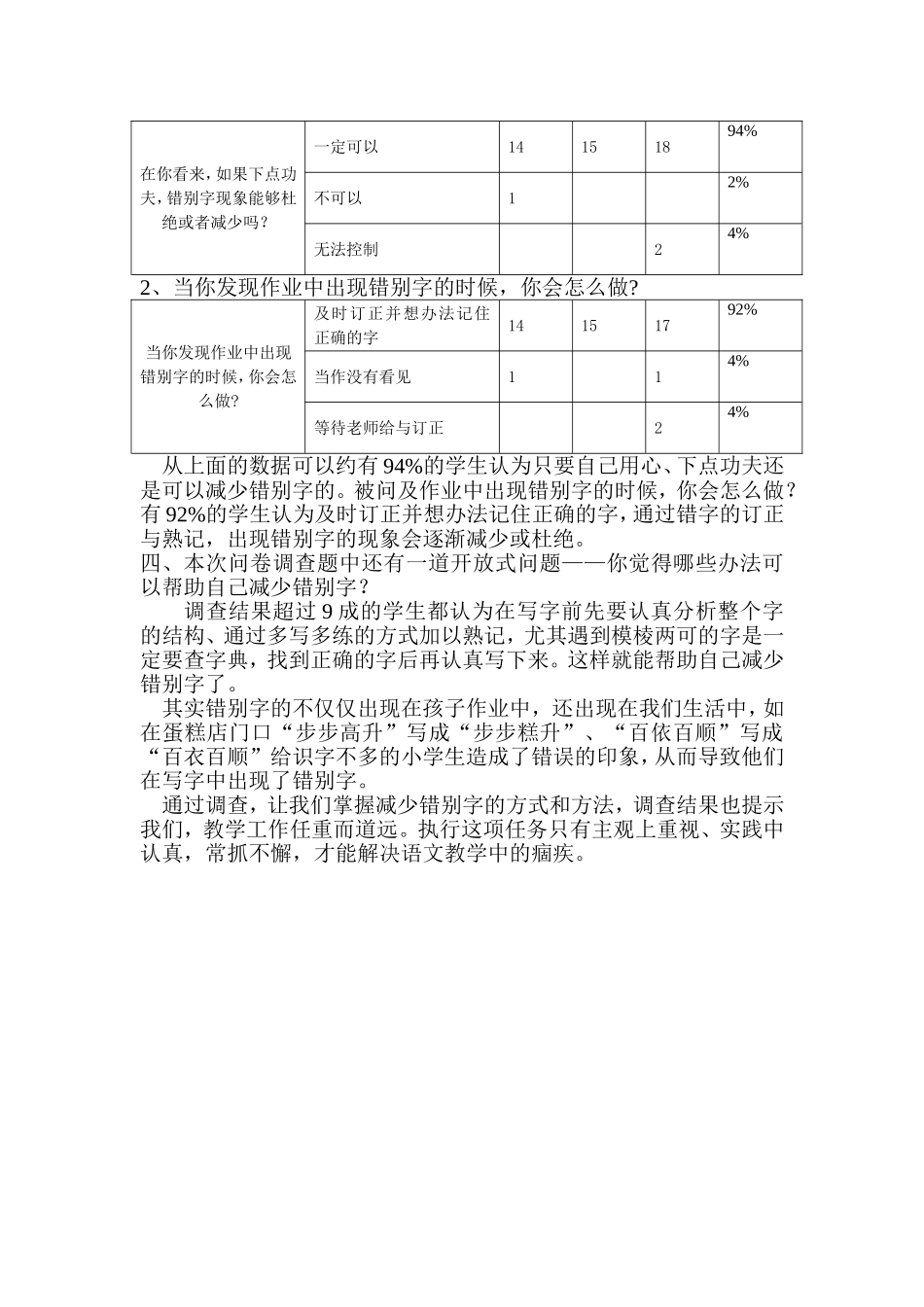 调查问卷总结_第2页