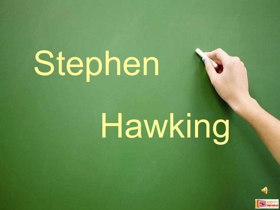 霍金个人简介、英文版_第1页