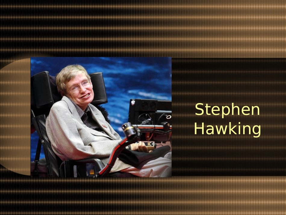 霍金个人简介、英文版_第2页